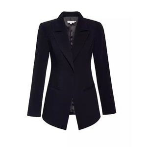 NWT Good American Fit & Flatter Blazer, 4 (XL), Black